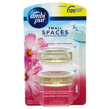 (8 x 5.5ml) AMBI PUR BATHROOM REFILL - BLOSSOM