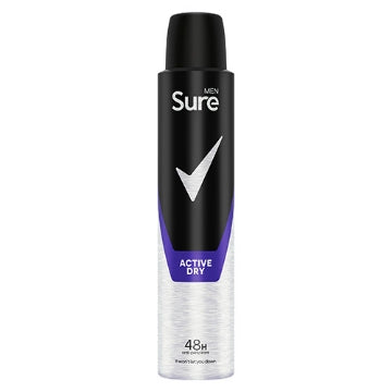 (6 x 200ml) SURE MEN APA - ACTIVE DRY