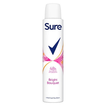 (6 x 200ml) SURE WOMEN APA - BRIGHT BOUQUET