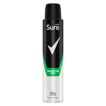 (6 x 200ml) SURE MEN APA - QUANTUM DRY