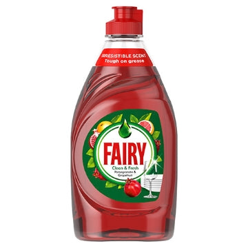(10 x 320ml) FAIRY WASH UP - POMEGRANATE & GRAPEFRUIT