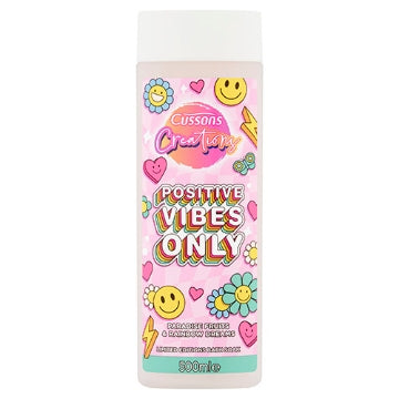 (6 x 500ml) CUSSONS CREATIONS BATH POSITIVE VIBES
