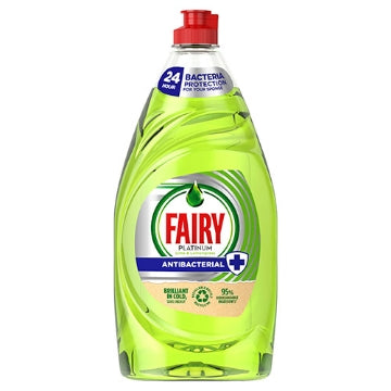(8 x 820ml) FAIRY PLATINUM WASH UP - ANTIBACTERIAL LIME