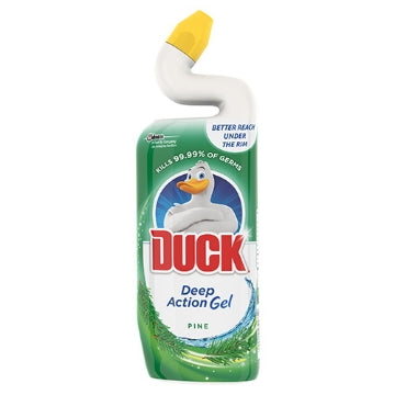 (8 x 750ml) DUCK TOILET GEL - DEEP ACTION PINE