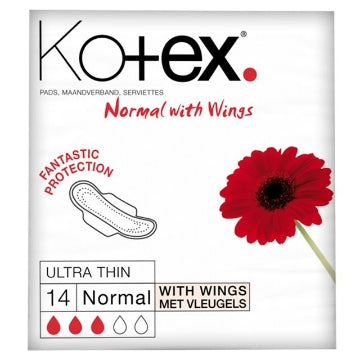 (12 x 14 Pads) KOTEX - ULTRA NORMAL WINGED