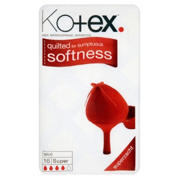 (5 x 16 Pads) KOTEX - MAXI SUPER