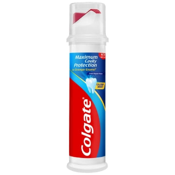 (6 x 100ml) COLGATE TOOTHPASTE PUMP - CAVITY PROTECTION