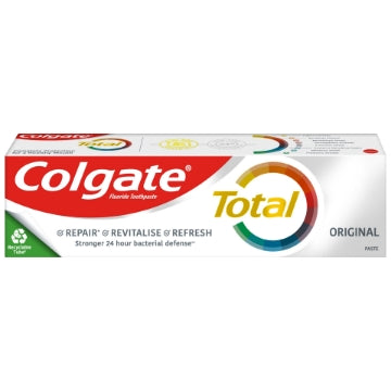 (12 x 75ml) COLGATE TOOTHPASTE - TOTAL ORIGINAL CARE