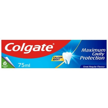 (12 x 75ml) COLGATE TOOTHPASTE - CAVITY PROTECT X4 STRENGTH
