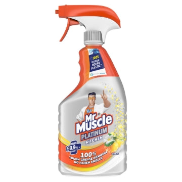 (6 x 750ml) MR MUSCLE PLATINUM KITCHEN SPRAY CITRUS