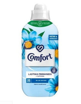 (8 x 990ml) COMFORT FABRIC CONDITIONER - BLUE SKIES (33w)