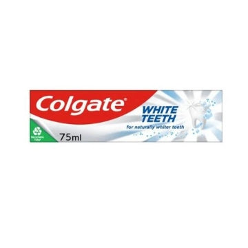 (12 x 75ml) COLGATE TOOTHPASTE - WHITE TEETH