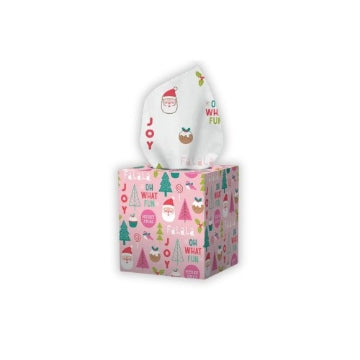 (12 x 60fill) REFLECTIONS CHRISTMAS 2ply CUBE TISSUES