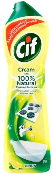(8 x 500ml) CIF CREAM CLEANER - LEMON