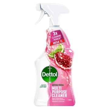 (6 x 1L) DETTOL POWER & FRESH POMEGRANATE SPRAY