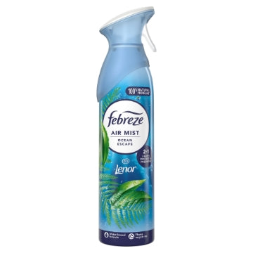 (8 x 185ml) FEBREZE AIR FRESHENER - LENOR OCEAN ESCAPE N