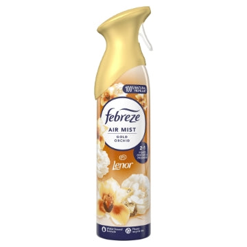 (8 x 185ml) FEBREZE AIR FRESHENER - GOLDEN ORCHID