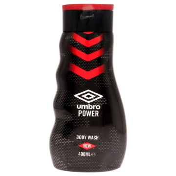 (12 x 400ml) UMBRO BODYWASH - POWER
