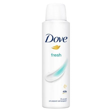 (6 x 150ml) DOVE SPRAY - FRESH