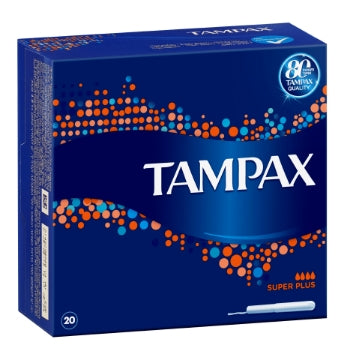 (8 x 20's) TAMPAX - SUPER PLUS