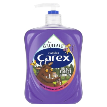 (6 x 500ml) CAREX HANDWASH LIQUID - GRUFFALO