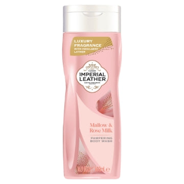 (6 x 500ml) IMPERIAL LEATHER BODYWASH - MALLOW & ROSE