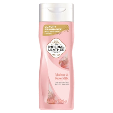 (6 x 250ml) IMPERIAL LEATHER BODYWASH - MALLOW & ROSE MILK