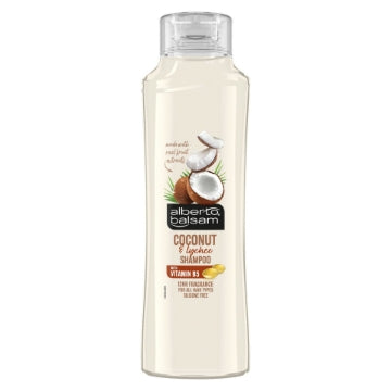 (6 x 350ml) ALBERTO BALSAM SHAMPOO - COCONUT & LYCHEE