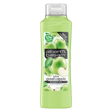 (6 x 350ml) ALBERTO BALSAM SHAMPOO - JUICY GREEN APPLE