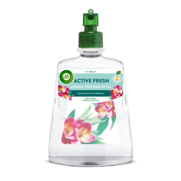 (4 x 228ml) AIRWICK AUTO SPRAY REFILL - EUCALYPTUS