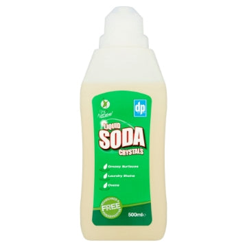 (6 x 500ml) DRI-PAK LIQUID SODA CRYSTALS POURER BOTTLE