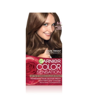 (3 x SINGLE) GARNIER COLOR SENSATION - PRECIOUS LIGHT BROWN 6.0