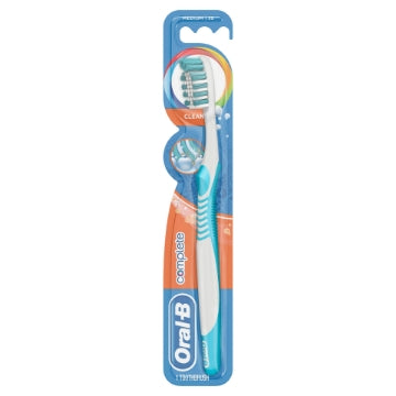 (12 x 1pk) ORAL B TOOTHBRUSH COMPLETE MEDIUM ASSORT