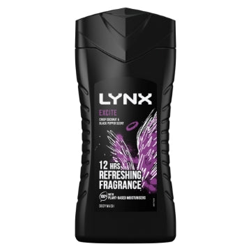 (6 x 225ml) LYNX SHOWER GEL - EXCITE