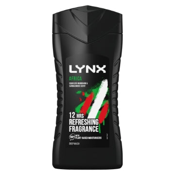 (6 x 225ml) LYNX SHOWER GEL - AFRICA