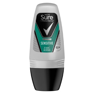 (6 x 50ml) SURE MEN ROLL ON - SENSITIVE