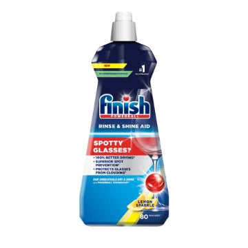 (12 x 400ml) FINISH DISHWASHER RINSE AID - LEMON