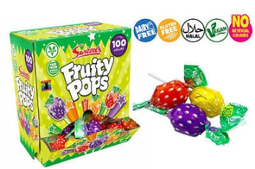 (6 x 100s) SWIZZELS FRUITY POPS