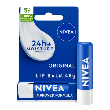(12 x 5ml ) NIVEA - LIP CARE ORIGINAL