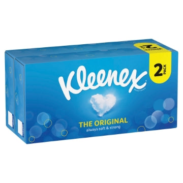(6 x TWIN) KLEENEX ORIGINAL TISSUES 3ply (2x64fill)