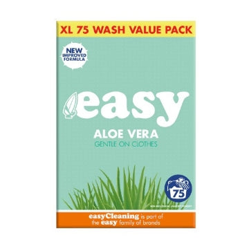 (2 x 5.1kg) EASY WASHING POWDER - ALOE VERA (75w)