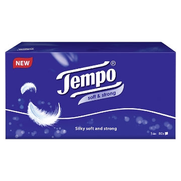 (12 x 80fill) TEMPO - TISSUES SOFT & STRONG 3ply