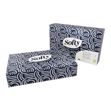 (24 x 80fill) SOFTY - EXTRA LARGE FACIAL TISSUES 2ply (FT745)