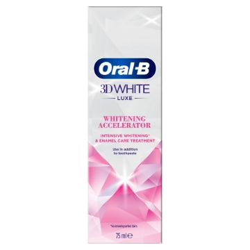 (12 x 75ml) ORAL B 3D WHITENING TOOTHPASTE exp 7/25