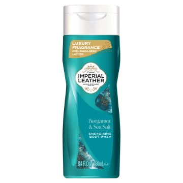 (6 x 250ml) IMPERIAL LEATHER BODYWASH - BERGAMOT & SEASALT