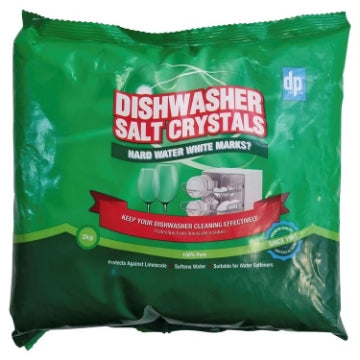 (6 x 2kg) DRI-PAK DISHWASHER GRANULAR SALT CRYSTALS