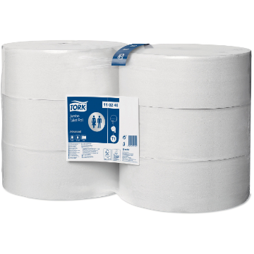 (6 x 340m) TORK - JUMBO TOILET ROLL ADV 2PLY 110246