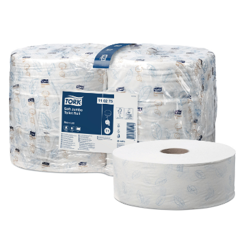 (6 x 360m) TORK - JUMBO TOILET ROLL PREM 2PLY 110275