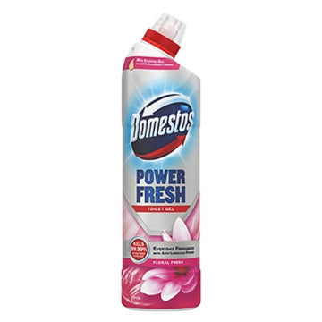 (6 x 750ml) DOMESTOS POWER FRESH TOILET GEL - FLORAL