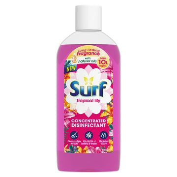 (10 x 240ml) SURF CONC DISINFECTANT - TROPIC LILY
